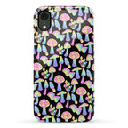 Pastel Rainbow Mushrooms Pattern Phone Case