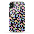 Pastel Rainbow Mushrooms Pattern Phone Case