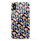 Pastel Rainbow Mushrooms Pattern Phone Case
