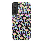 Pastel Rainbow Mushrooms Pattern Phone Case