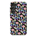 Pastel Rainbow Mushrooms Pattern Phone Case