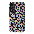 Pastel Rainbow Mushrooms Pattern Phone Case