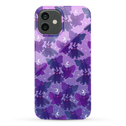 Chubby Mothman Nighttime Pattern Phone Case