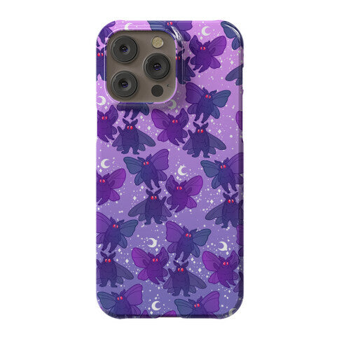 Chubby Mothman Nighttime Pattern Phone Case