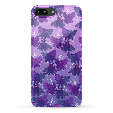 Chubby Mothman Nighttime Pattern Phone Case