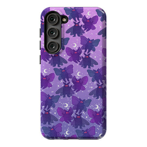 Chubby Mothman Nighttime Pattern Phone Case