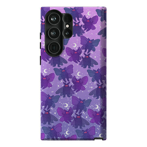 Chubby Mothman Nighttime Pattern Phone Case