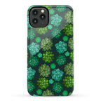 Green Succulent Pattern Phone Case