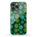 Green Succulent Pattern Phone Case