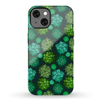 Green Succulent Pattern Phone Case