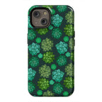Green Succulent Pattern Phone Case