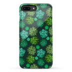 Green Succulent Pattern Phone Case