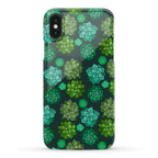 Green Succulent Pattern Phone Case