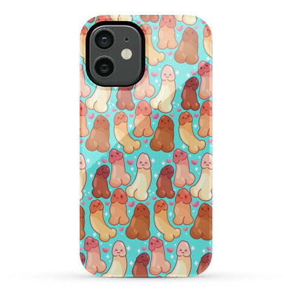 Kawaii Penises Pattern Phone Case