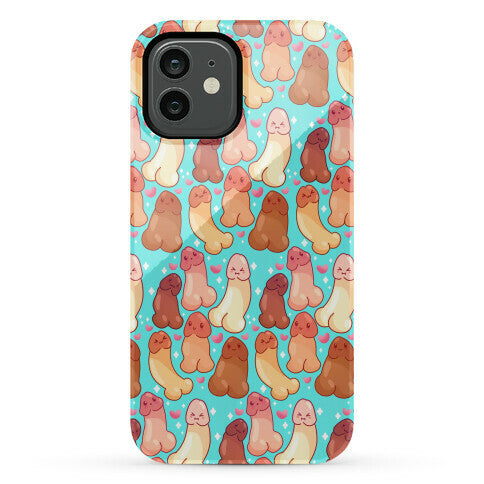 Kawaii Penises Pattern Phone Case
