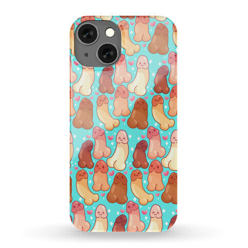 Kawaii Penises Pattern Phone Case