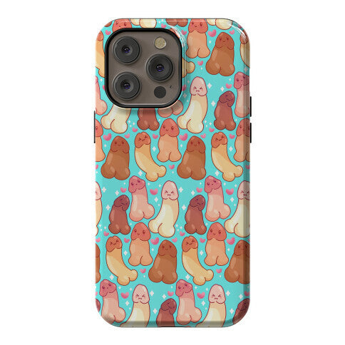 Kawaii Penises Pattern Phone Case