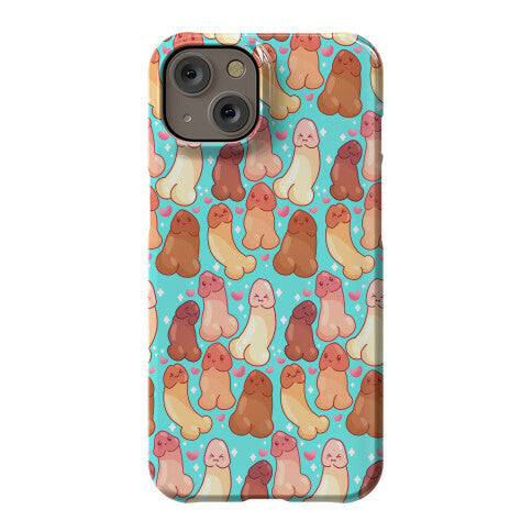 Kawaii Penises Pattern Phone Case