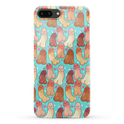 Kawaii Penises Pattern Phone Case