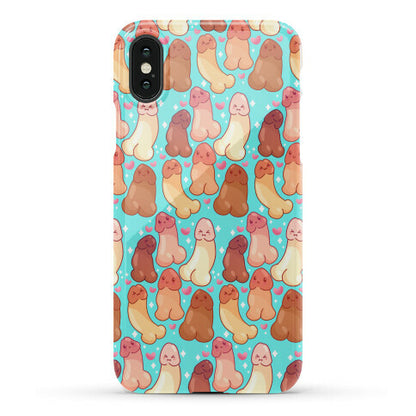 Kawaii Penises Pattern Phone Case