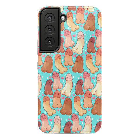 Kawaii Penises Pattern Phone Case