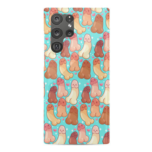 Kawaii Penises Pattern Phone Case