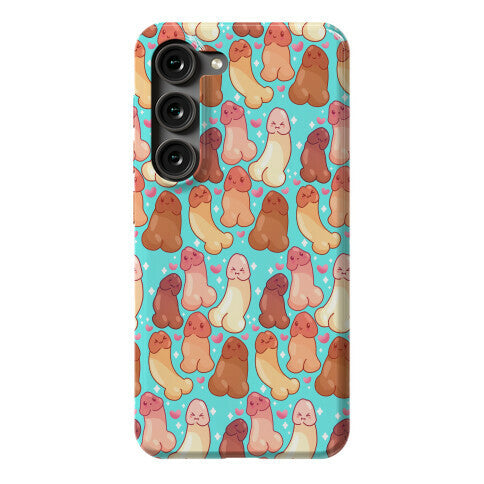 Kawaii Penises Pattern Phone Case