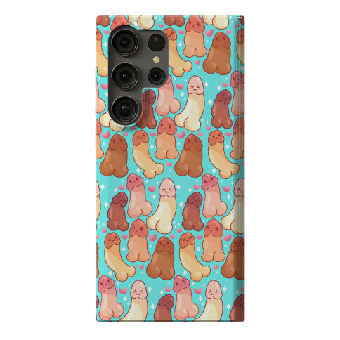Kawaii Penises Pattern Phone Case
