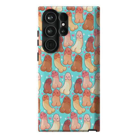 Kawaii Penises Pattern Phone Case