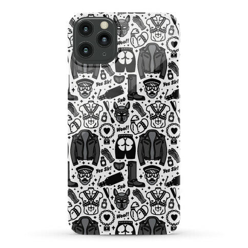 Leather Daddy Pattern Phone Case
