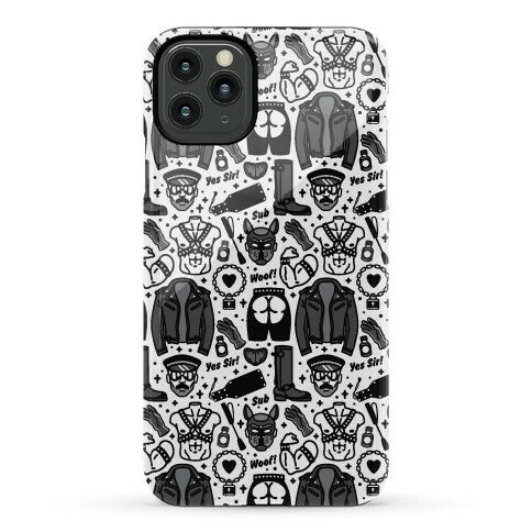 Leather Daddy Pattern Phone Case