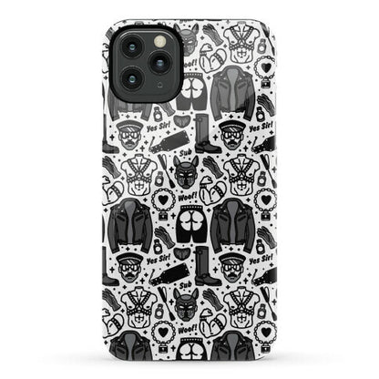 Leather Daddy Pattern Phone Case