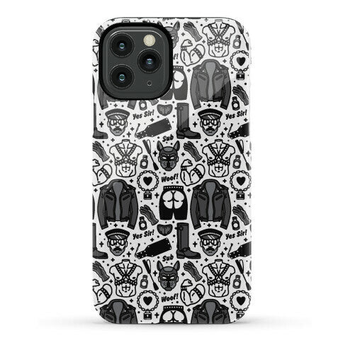 Leather Daddy Pattern Phone Case