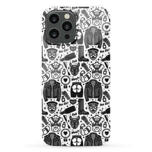 Leather Daddy Pattern Phone Case