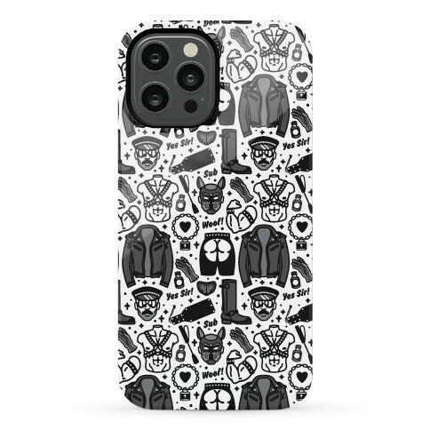 Leather Daddy Pattern Phone Case