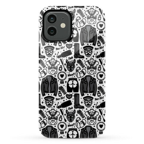 Leather Daddy Pattern Phone Case