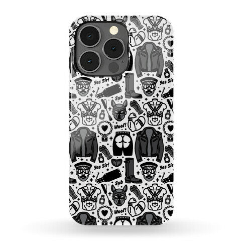 Leather Daddy Pattern Phone Case