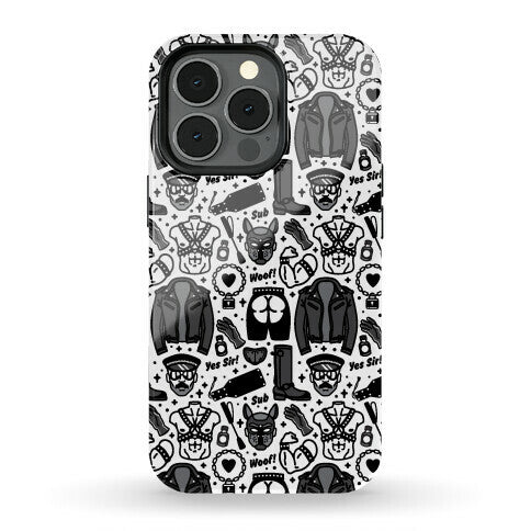 Leather Daddy Pattern Phone Case