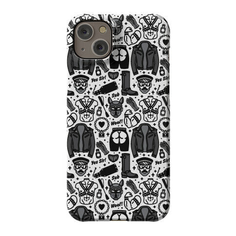 Leather Daddy Pattern Phone Case