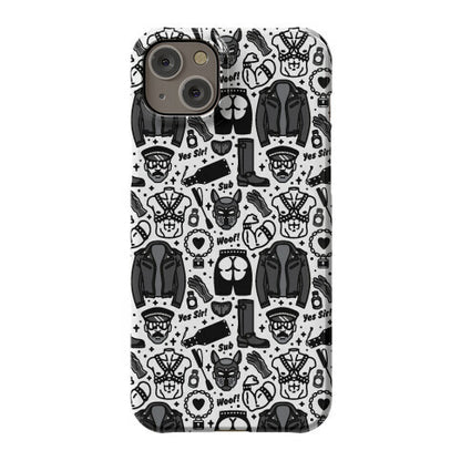 Leather Daddy Pattern Phone Case