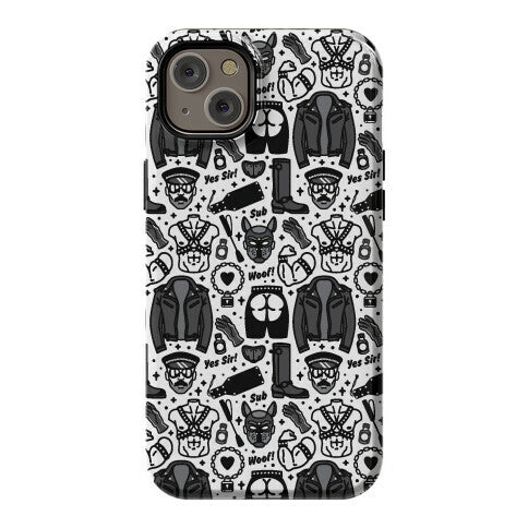 Leather Daddy Pattern Phone Case