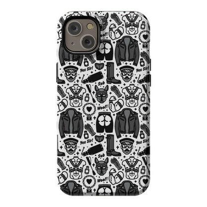 Leather Daddy Pattern Phone Case