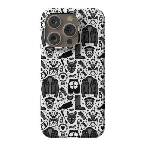 Leather Daddy Pattern Phone Case