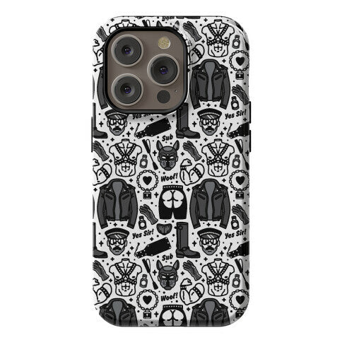 Leather Daddy Pattern Phone Case