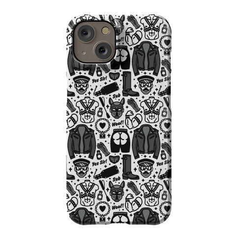 Leather Daddy Pattern Phone Case