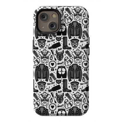Leather Daddy Pattern Phone Case