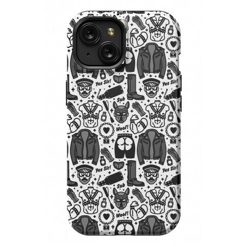 Leather Daddy Pattern Phone Case