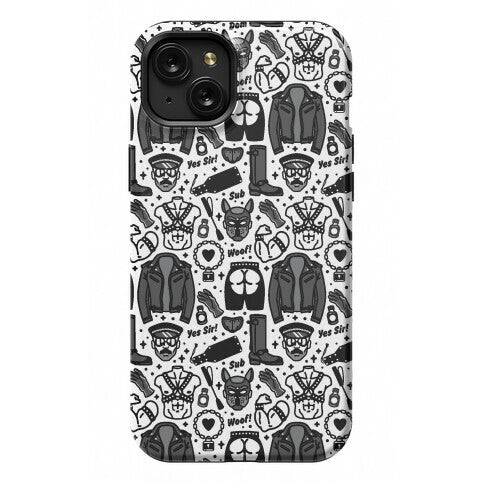 Leather Daddy Pattern Phone Case