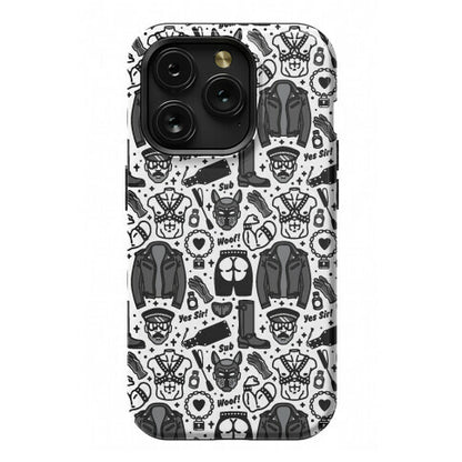 Leather Daddy Pattern Phone Case