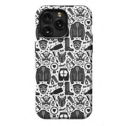 Leather Daddy Pattern Phone Case